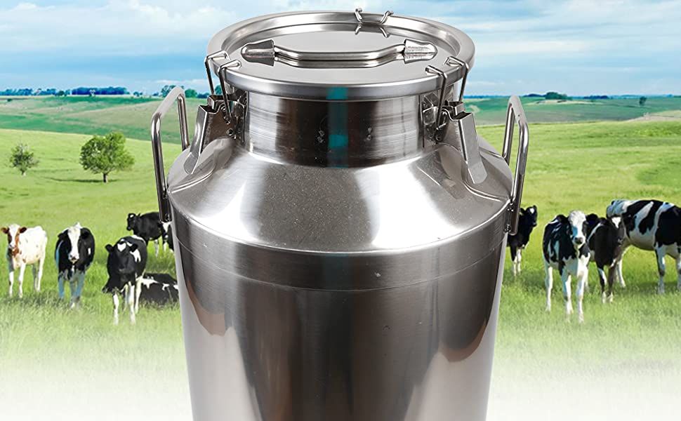 Buy Stainless Steel Milk Can L Gallon Milk Bucket With