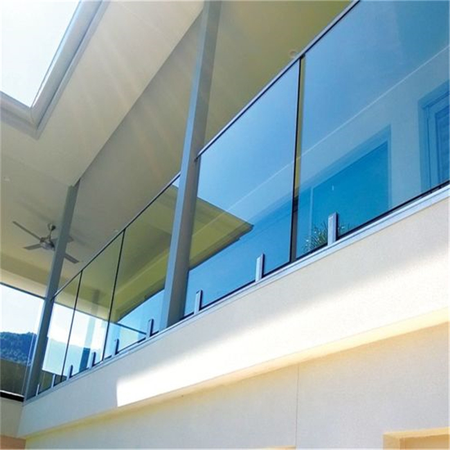 Buy Iron Grill Design For Veranda Frameless Glass Balustrade Staircase