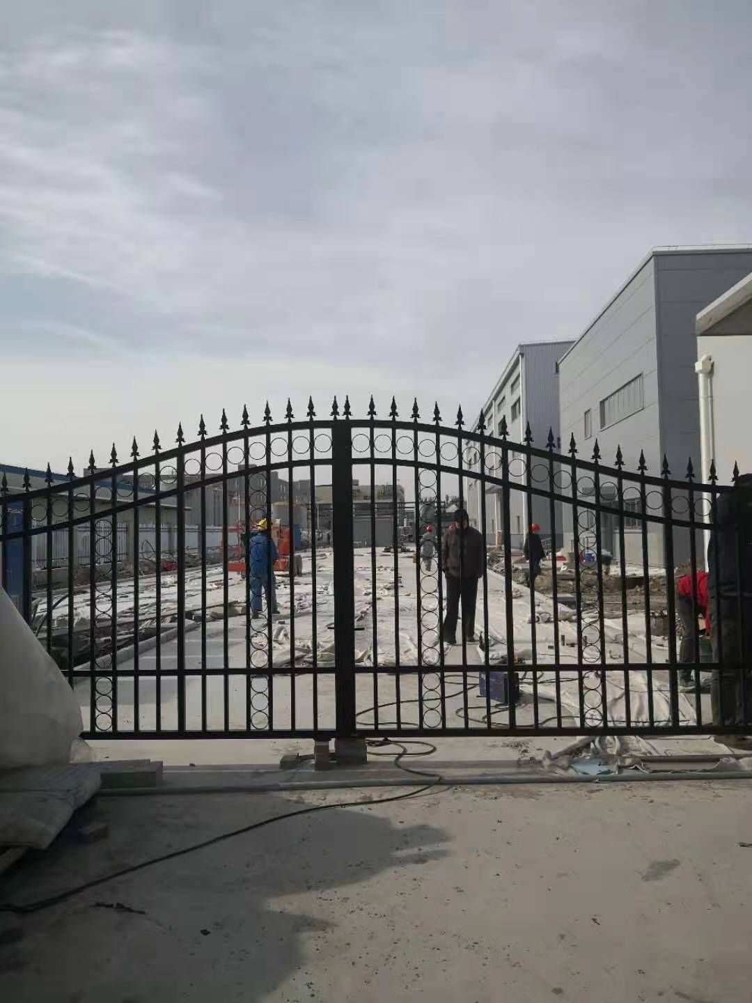 Buy Wrought Iron Gates Driveway,wrought Iron Gate Prices,metal Fence