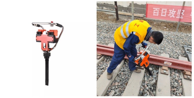 Train Wheeltapper Buy Battery Powered Rail Tamper Portable Railway Vertical Tamper from ...