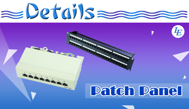 Buy 1u 19 Inch Rackmount Network Cabling Full Loaded Utp Rj45 Idc 110 ...