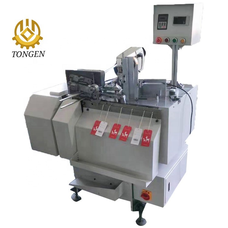 Buy China Garment Label Machine Kraft Paper Hanging Card Hanging Rope