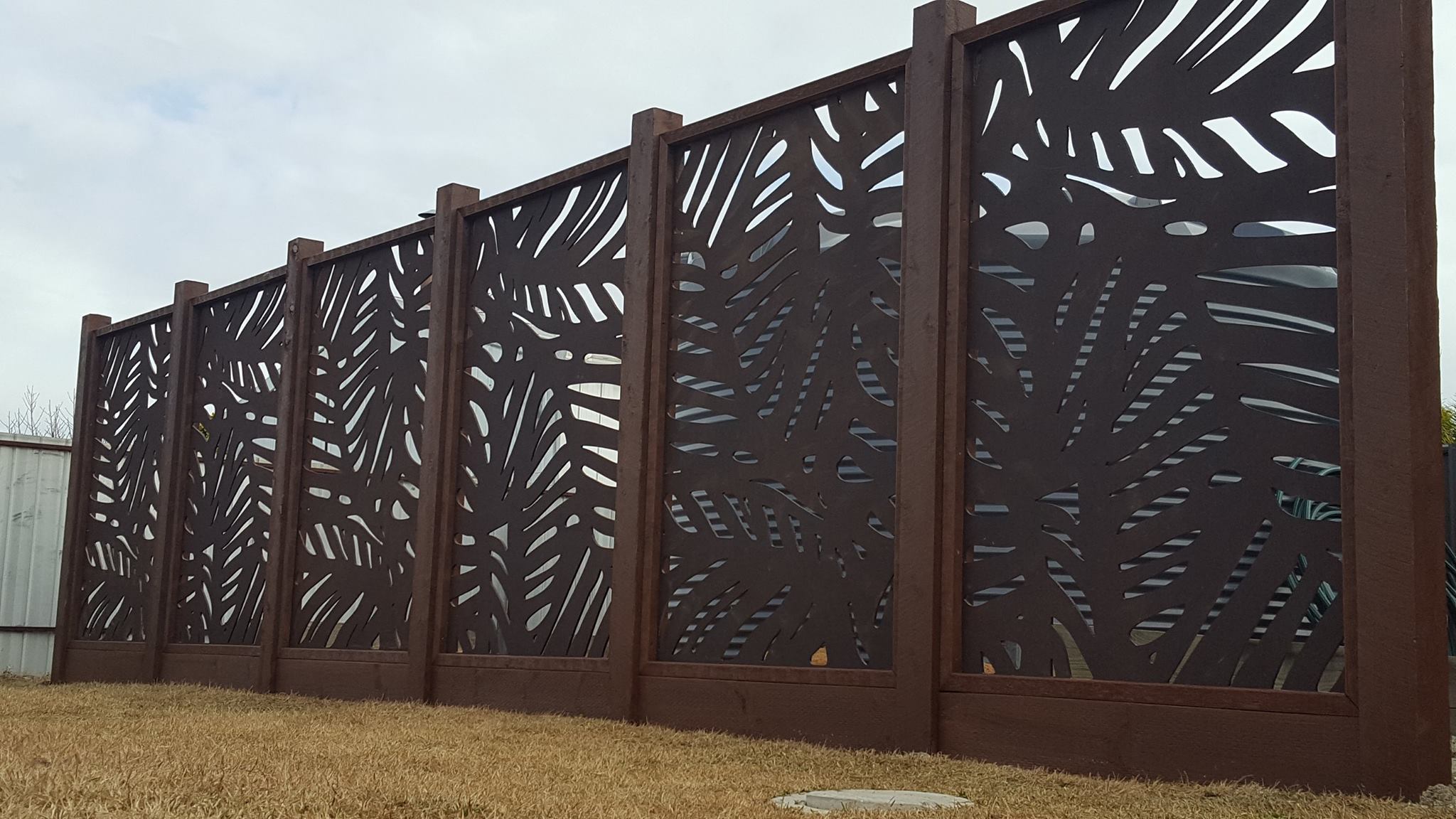 Buy Custom Laser Cut Gates Perforated Garden Gates Decorative Aluminum ...