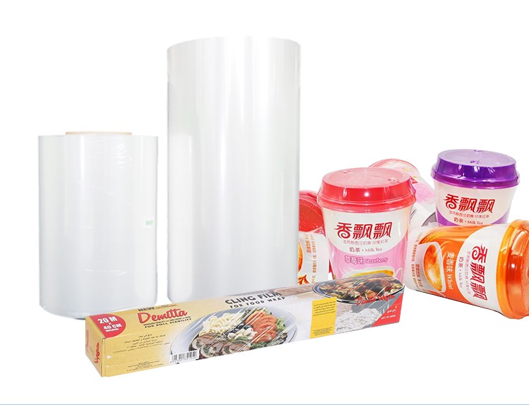 Buy Factory Wholesale Clear Plastic Wrapping Film Packing Wrap Film Noodles Packaging Plastic