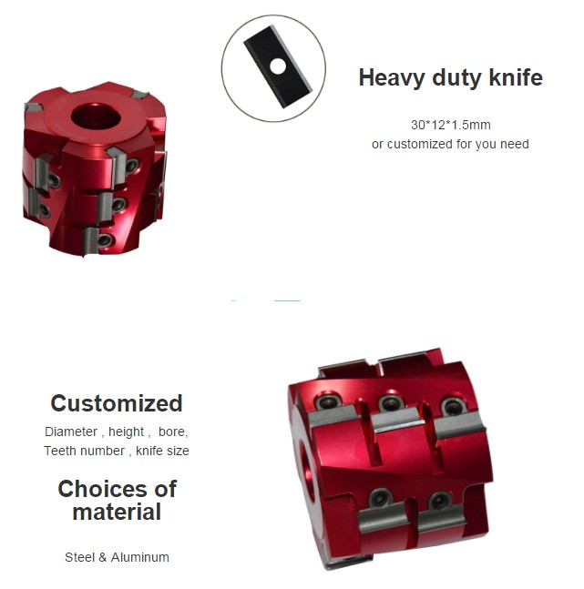 Buy Helicoidal Shaft Planer Helical Cutter Head Hss Planer Blade Cutter