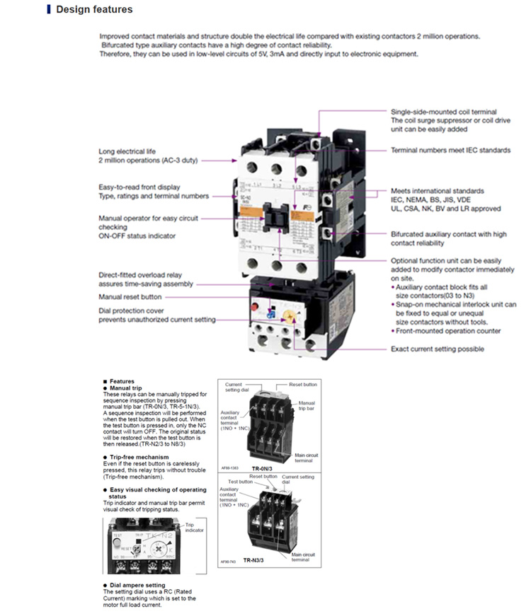 Buy Numerous Effective Optional Units Electrical Contactor