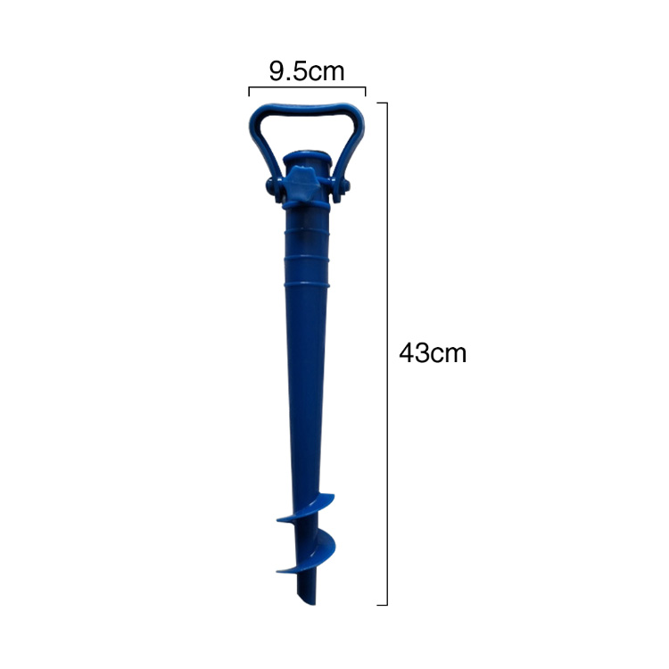 Buy Plastic Beach Outdoor Parasol Base Pole Support Spike Stand