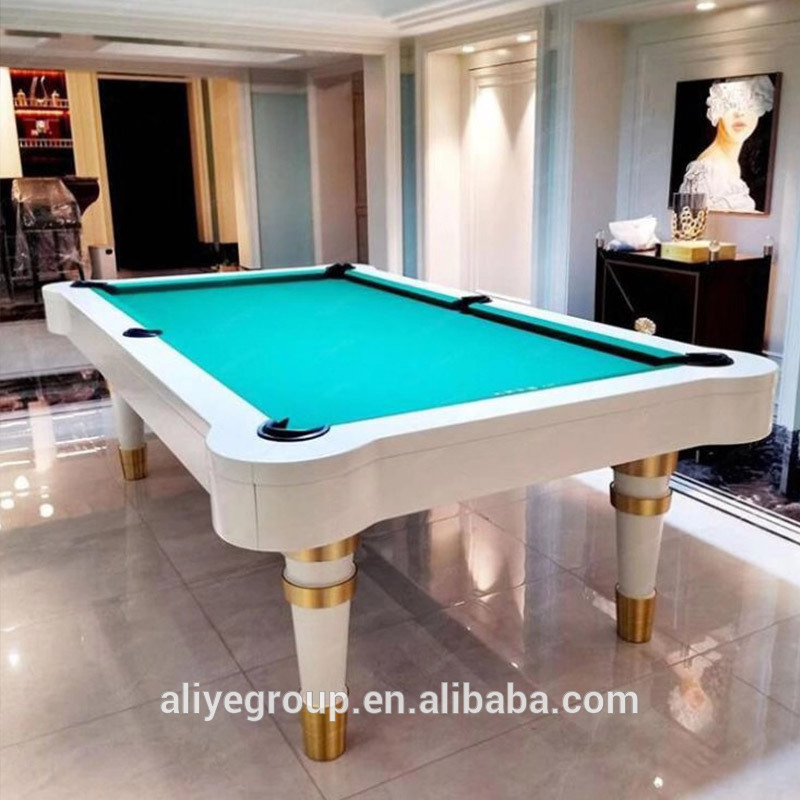 Buy Silk / Gold Color And Billiards Pool Table /snooker Table Suitable