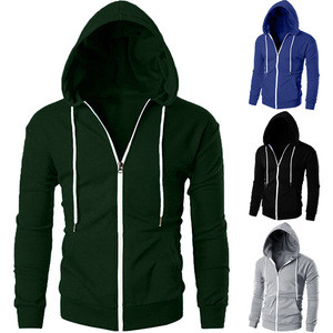 mens 100 cotton zip up hoodie