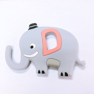 elephant baby teether