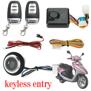 smart key motorcycle alarm system