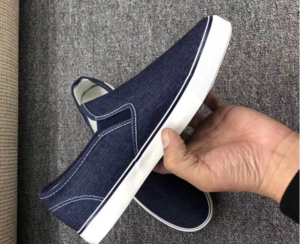 jean canvas shoes