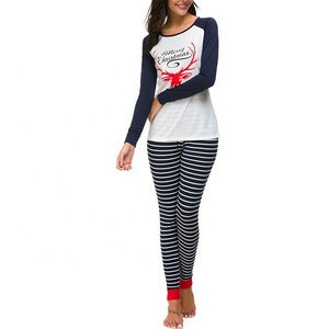 Christmas Plus Size Pyjama Sets Autumn Snow Winter Christmas
