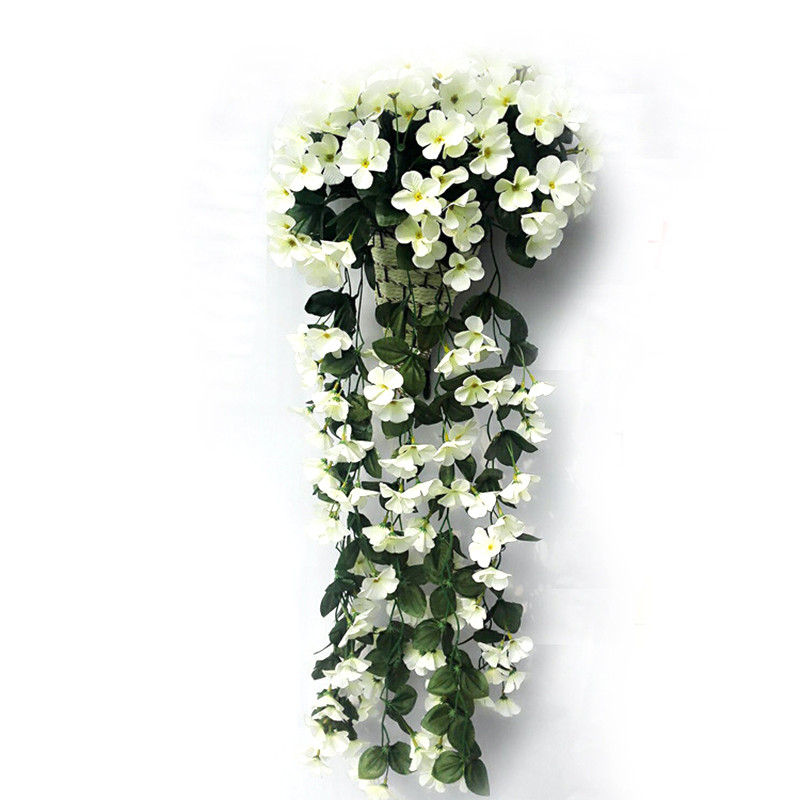 New Violet Artificial Flower Decoration Simulation Wall Hanging New Violet Artificial Flower Decoration