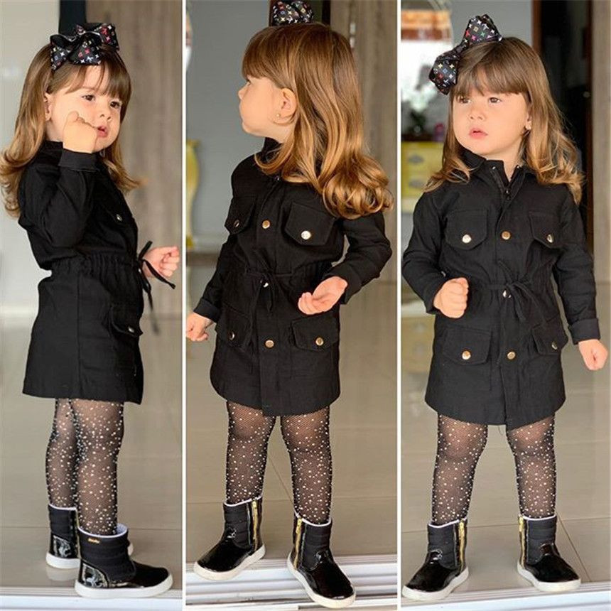 baby girl black jacket