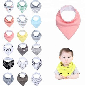 triangle baby bibs