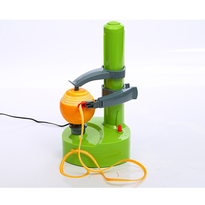 rotating apple peeler