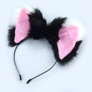 Ears Headband Cat Fox Hair Bands Anime Party Cosplay for...