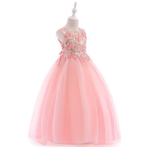 Children Boutique Clothing High Quality Evening Gown Girls