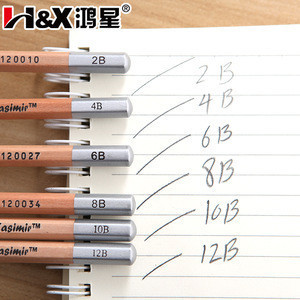 6 Lead Sizes Wooden Standard Natural Colored Tradewheel