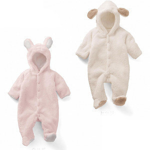 Cute Winter Warm Coral Fleece Baby Romper Cartoon Jumpsuit Overall Long Sleeve Baby Clothing Cute Winter Warm Coral Fleece Baby Romper Cartoon Jumpsuit Overall Long Sleeve Baby Clothing Suppliers Manufacturers