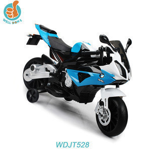 Wdjt528 Cartoon Kids Electric Motorbike Children Motorcycle For