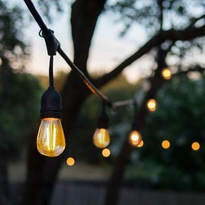 Christmas Tree S14 Festoon Vintage Bulb Waterproof String Light Party E26 E27 Socket Decorative Outdoor Led Garden Light Christmas Tree S14 Festoon Vintage Bulb Waterproof String Light Party E26 E27 Socket