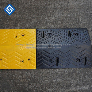 Reflective Durable High Strength Plastic Speed Hump Length 500mm Width 350mm Height 40mm Traffic Speed Bump Reflective Durable High Strength Plastic Speed Hump Length 500mm Width 350mm Height 40mm Traffic Speed Bump Suppliers