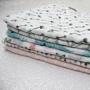custom printed muslin blanket wholesale