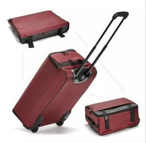 luggage with removable wheels