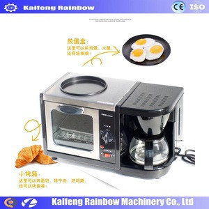 Made Egg Frying Coffee Maker Toast Oven 3 In 1 Breakfast Making Machine On Sale from China ...