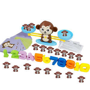 wooden monkey balance board