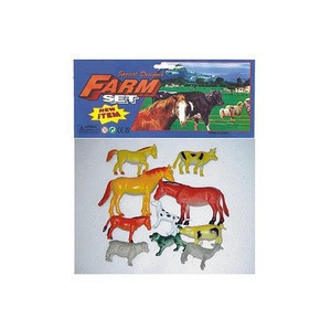 miniature plastic farm animals