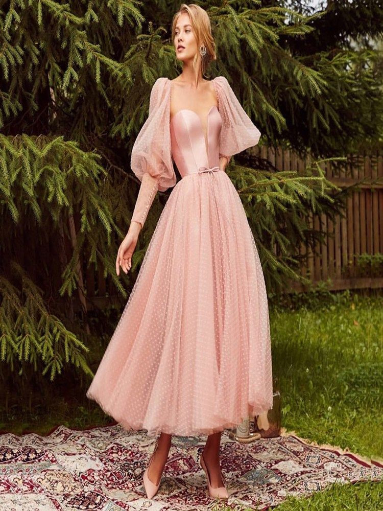pink prom dress 2019