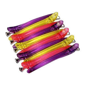 plastic barrette hair clips