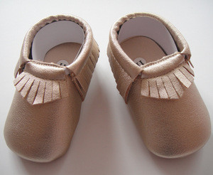Manufacture Wholesale Baby Moccasin 
