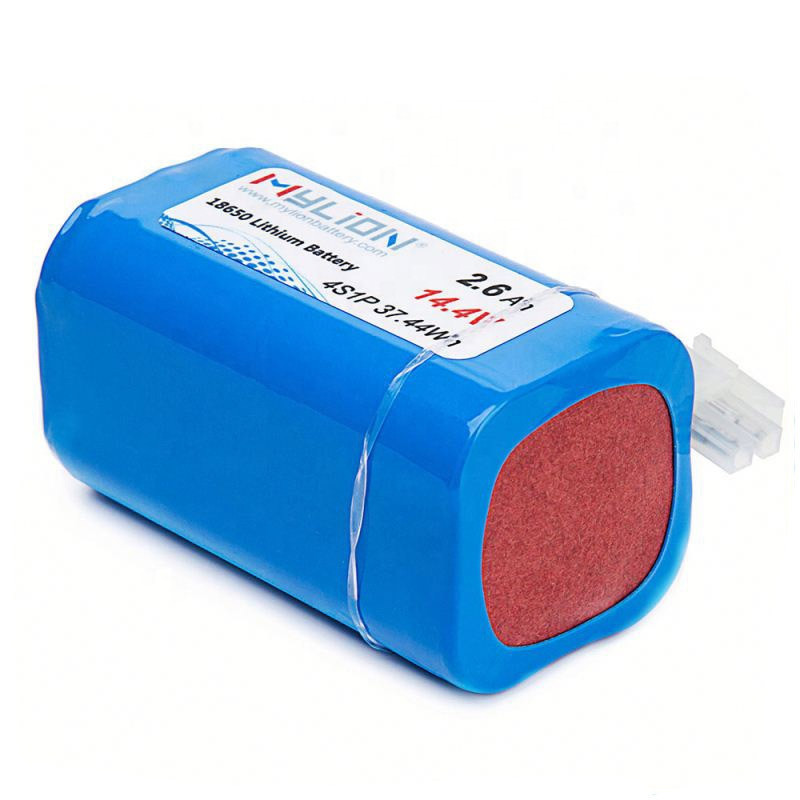 Rechargeable 14.4v 2600mah 18650 Li Ion Lithium Ion Battery Pack For