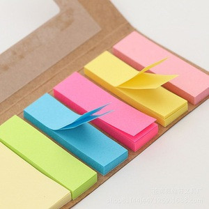 letter shaped post it notes