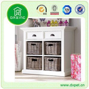 Living Room Cabinet Wooden Storage Cabinet With Wicker Baskets Living Room Cabinet Wooden Storage Cabinet With Wicker Baskets Suppliers Manufacturers Tradewheel