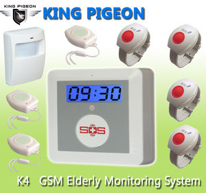 Gsm Panic Button For Elderly Wireless Elderly Alarm Guarder Remote Timer For Medical Alert Sos Emergency Dailer For Elderly K4 Gsm Panic Button For Elderly Wireless Elderly Alarm Guarder Remote Timer