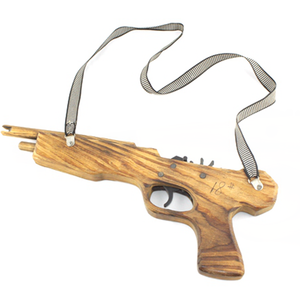 Classic Shooting Game Wooden Toy Gun For Kids Tradewheel