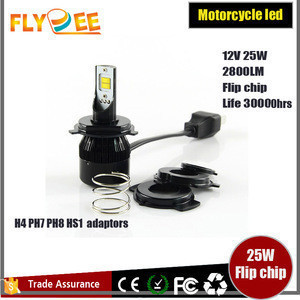 Import Led Light Motor Cycle M5 Model 12v 25w H4 Ph7 Ph8 Hs1 Motorcycle Headlight 2800lumen Flip Chip High Speed Cooling Fan System From China Find Fob Prices Tradewheel Com