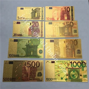 8pcs Colored Europe 5 1000 Euro Banknote Quality 24k Gold Plated Paper Note Crafts 8pcs Colored Europe 5 1000 Euro Banknote Quality 24k Gold Plated Paper Note Crafts Suppliers Manufacturers Tradewheel