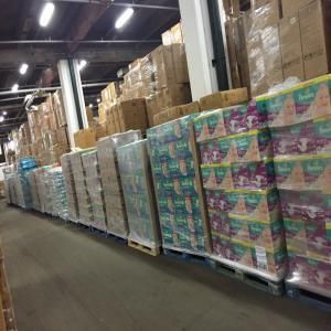 pampers warehouse
