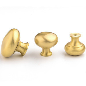 round brass door handles