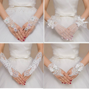 lace gloves bridal