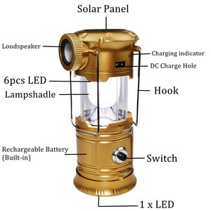 rechargeable led camping lamp