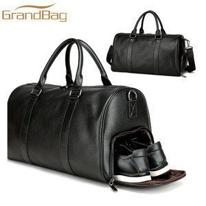 leather travel holdall