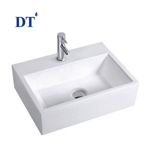 rectangular wash basin