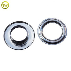 silver eyelets